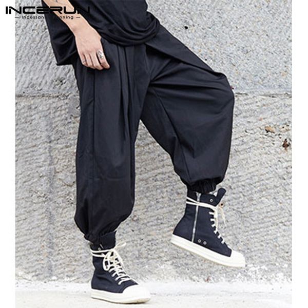 incerun straight new style loose feet 2019 leisure casual pants ins hip-hop male wild harem pants trousers men streetwear, Black
incerun straight new style loose feet 2019 leisure casual pants ins hip-hop male wild harem pants trousers men streetwear, Black