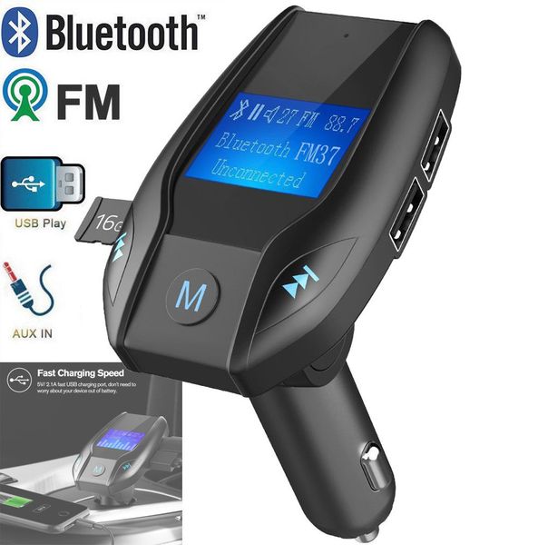 new car player wireless hands-bluetooth car kit mp3 player fm transmitter usb charger high quality
new car player wireless hands-bluetooth car kit mp3 player fm transmitter usb charger high quality