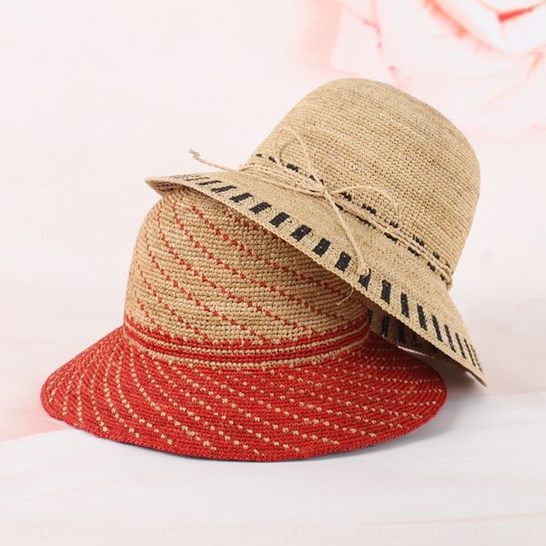 lafite fisherman straw female basin female summer color matching sun fine crochet straw fisherman hat sun hat tide, Blue;gray 
lafite fisherman straw female basin female summer color matching sun fine crochet straw fisherman hat sun hat tide, Blue;gray