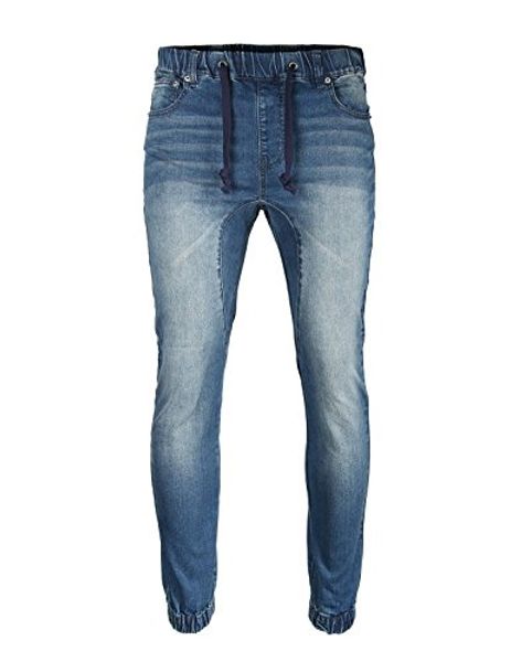 мужская vintage омывается падение промежность comfort stretch jogger джинсовые брюки, Blue
мужская vintage омывается падение промежность comfort stretch jogger джинсовые брюки, Blue