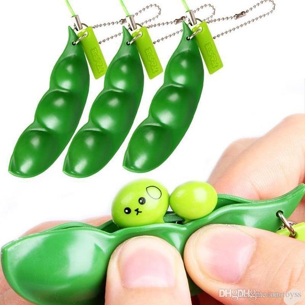 

good squishy toy antistress novelty gag toys entertainment fun squishy beans squeeze funny gadgets stress relief toy pendants kids gifts