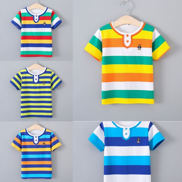 f2zxd 2020 summer t-shirt double collar 0-15 years old pure cotton t-shirt children's clothing round collar short sleeve children, Blue
f2zxd 2020 summer t-shirt double collar 0-15 years old pure cotton t-shirt children's clothing round collar short sleeve children, Blue