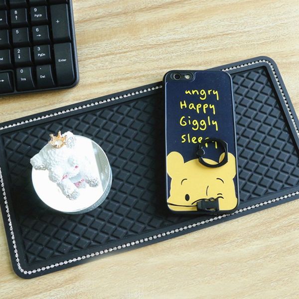 universal crystal anti-slip pad mat for mobile phone keys gps silicone diamond rhinestones car sticky car anti-slip mats
universal crystal anti-slip pad mat for mobile phone keys gps silicone diamond rhinestones car sticky car anti-slip mats