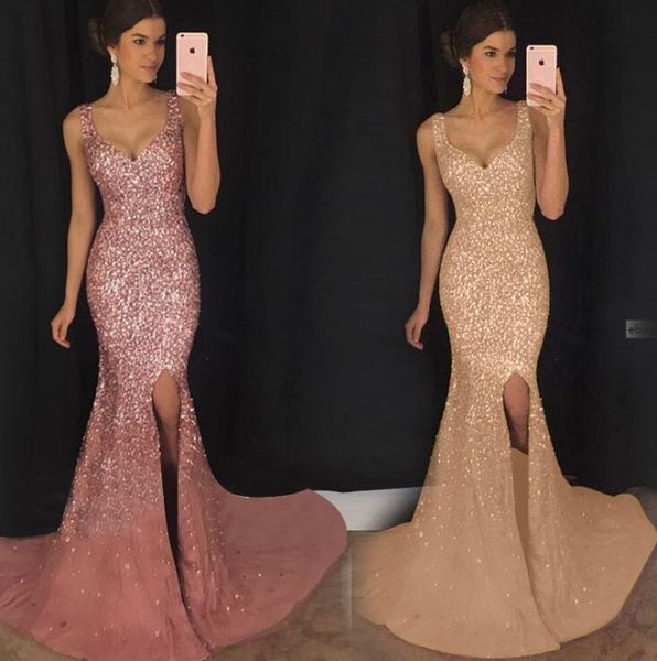 women long dresses evening gowons deep v neck full dress pink sequins mesh bodycon dress women's vestidos, Black;red
women long dresses evening gowons deep v neck full dress pink sequins mesh bodycon dress women's vestidos, Black;red