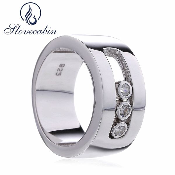 Slovecabin France Popular Jewelry 925 Sterling Silver Moved Wedding Ring For Women Silver 925 Crystal Ring Fine Jewelry Anillos Y19010901
Slovecabin France Popular Jewelry 925 Sterling Silver Moved Wedding Ring For Women Silver 925 Crystal Ring Fine Jewelry Anillos Y19010901