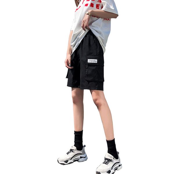 running shorts summer casual tooling women's loose straight medium high waist sports travel vacation, Black;blue
running shorts summer casual tooling women's loose straight medium high waist sports travel vacation, Black;blue