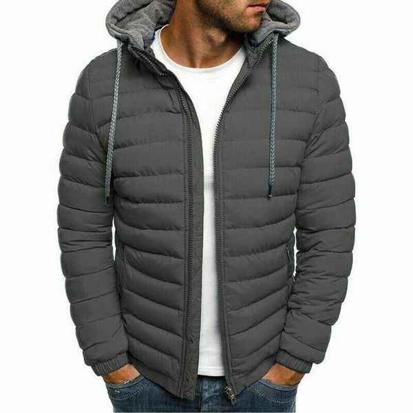 winter jacket men new puffer bubble coats zip up hoodies padded coat jackets long sleeve slim warm quilted outerwear, Black;brown
winter jacket men new puffer bubble coats zip up hoodies padded coat jackets long sleeve slim warm quilted outerwear, Black;brown