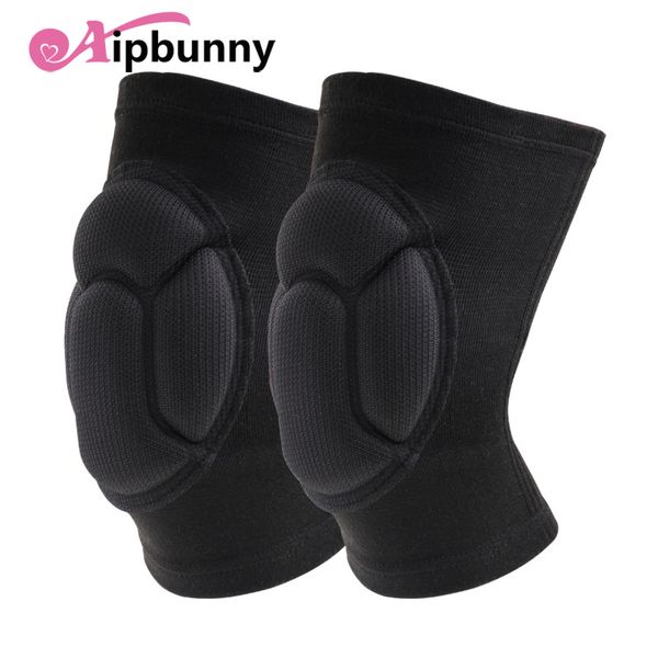 aipbunny thickening basketball kneepad extreme knee pads brace support lap football volleyball cycling knee protector guard, Black;gray
aipbunny thickening basketball kneepad extreme knee pads brace support lap football volleyball cycling knee protector guard, Black;gray