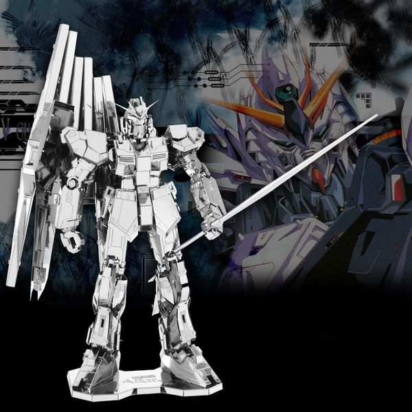 3d diy metal mech warrior model assemble toys for gundam rx-93 stainless steel silver stereoscopic metal jigsaw puzzle fans toy y200413
3d diy metal mech warrior model assemble toys for gundam rx-93 stainless steel silver stereoscopic metal jigsaw puzzle fans toy y200413