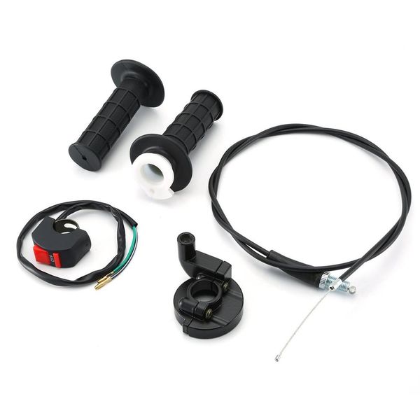 7/8 inches 22mm twist throttle accelerator 1.3m throttle+line+left/right handle+throttle aluminum block+switch set
7/8 inches 22mm twist throttle accelerator 1.3m throttle+line+left/right handle+throttle aluminum block+switch set