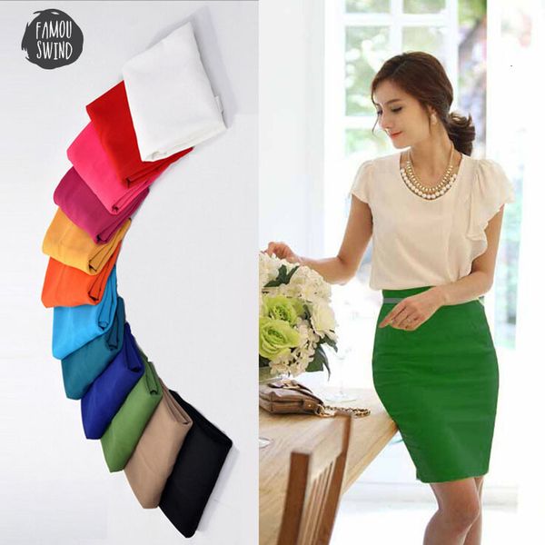 skirt pencil women plus size high waist slim hips candy color formal saias feminino lady classic knee length office skirts, Black
skirt pencil women plus size high waist slim hips candy color formal saias feminino lady classic knee length office skirts, Black