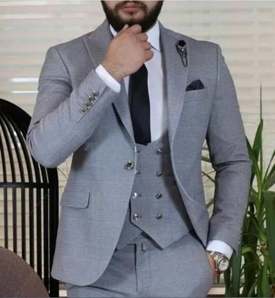 новый модный одна кнопка светло-серый жених смокинги пик нагрудные groomsmen мужчины свадебные ужин пром костюмы (куртка+брюки+жилет+галстук, Black;gray
новый модный одна кнопка светло-серый жених смокинги пик нагрудные groomsmen мужчины свадебные ужин пром костюмы (куртка+брюки+жилет+галстук, Black;gray