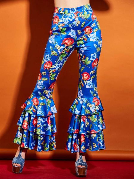 african women flare pants high waist bellbottoms summer boho 2020 royal blue falbala print long elastic fashion casual pants, Black;white
african women flare pants high waist bellbottoms summer boho 2020 royal blue falbala print long elastic fashion casual pants, Black;white