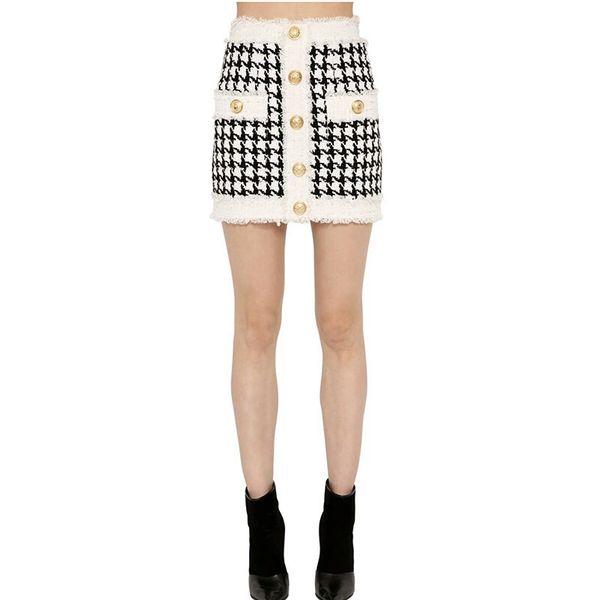 swallow gird tweed skirt for women luxury designer fall winter buttons work mini skirts western fashion a line empire check skirt s-xl, Black
swallow gird tweed skirt for women luxury designer fall winter buttons work mini skirts western fashion a line empire check skirt s-xl, Black