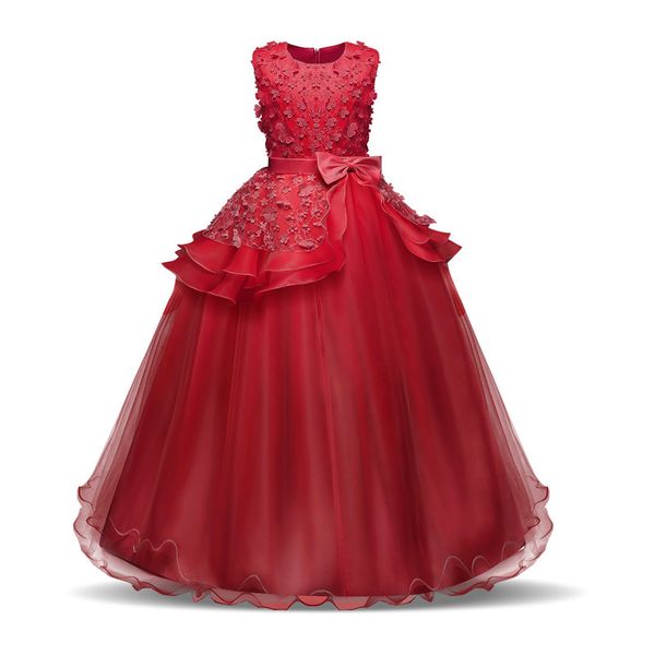 flower girl long dress christmas party wear kids clothes party dresses for girl frocks children's costume teenage girl ceremony, Red;yellow
flower girl long dress christmas party wear kids clothes party dresses for girl frocks children's costume teenage girl ceremony, Red;yellow
