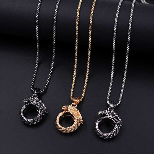 nordic vikings dragon biting tail animal amulet talisman pendant viking necklaces drop shipping 2020 new arrivals, Silver
nordic vikings dragon biting tail animal amulet talisman pendant viking necklaces drop shipping 2020 new arrivals, Silver