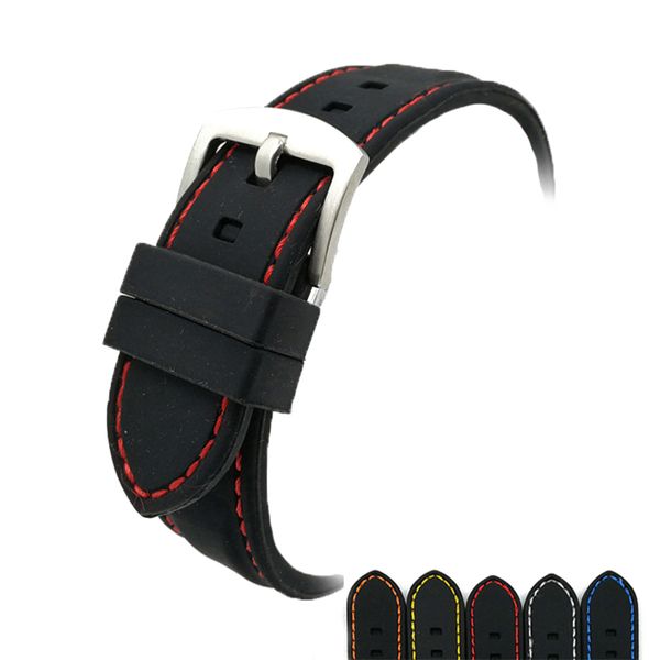 mjeess generic watchband soft silicone rubber watch strap bands waterproof 20mm 22mm 24mm 26mm watches belt bracelet, Black;brown
mjeess generic watchband soft silicone rubber watch strap bands waterproof 20mm 22mm 24mm 26mm watches belt bracelet, Black;brown