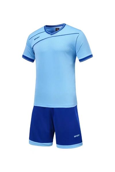 wholesale customized men football uniforms,mens kits sports clothes tracksuits discount boy football sets with shorts c02-08, Blue;black
wholesale customized men football uniforms,mens kits sports clothes tracksuits discount boy football sets with shorts c02-08, Blue;black