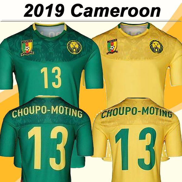 2019 cameroon nations team aboubakar mens soccer jerseys eto'o home blue away yellow football shirts new africa cup choupo motting unif, Black;yellow
2019 cameroon nations team aboubakar mens soccer jerseys eto'o home blue away yellow football shirts new africa cup choupo motting unif, Black;yellow