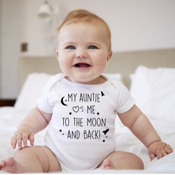baby boys girls my aunt love me to the moon and back new sweet baby romper letter print short sleeve clothes outfit onesie, Blue
baby boys girls my aunt love me to the moon and back new sweet baby romper letter print short sleeve clothes outfit onesie, Blue