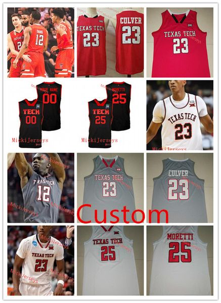 custom texas tech red raiders basketball jersey jarrett culver davide moretti khavon moore brandone francis kyler edwards texas tech jersey, Black
custom texas tech red raiders basketball jersey jarrett culver davide moretti khavon moore brandone francis kyler edwards texas tech jersey, Black