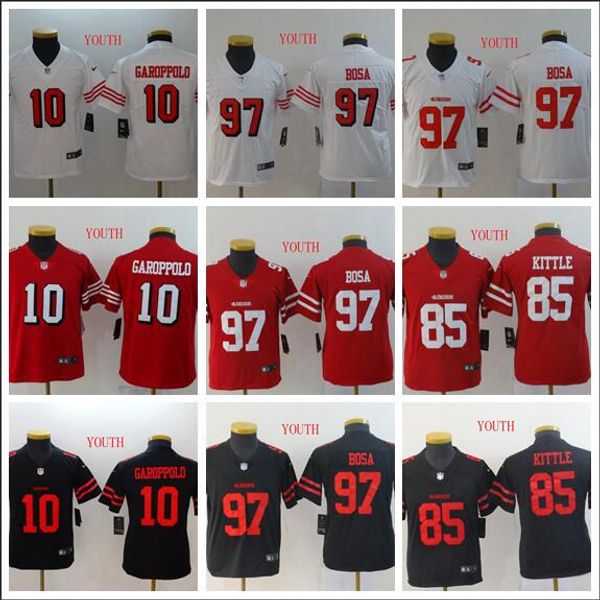youth san francisco jerseys 49er 10 jimmy garoppolo 7 colin kaepernick 97 bosa kaepernick 16 joe montana 80 jerry rice football jerseys, Black;red
youth san francisco jerseys 49er 10 jimmy garoppolo 7 colin kaepernick 97 bosa kaepernick 16 joe montana 80 jerry rice football jerseys, Black;red