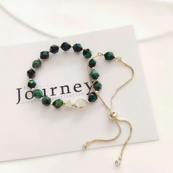fashion design niche retro green tiger eye bracelet was white girlfriends gifts section geometry of art bracelets, Black
fashion design niche retro green tiger eye bracelet was white girlfriends gifts section geometry of art bracelets, Black