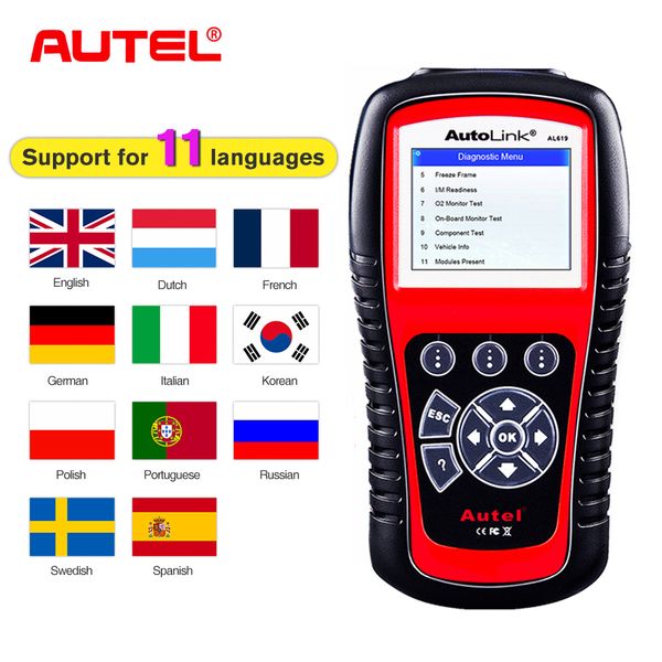100% autel autolink al619 car diagnostic tool abs/srs + can obd2 scanner obdii scanner auto code reader automotive
100% autel autolink al619 car diagnostic tool abs/srs + can obd2 scanner obdii scanner auto code reader automotive