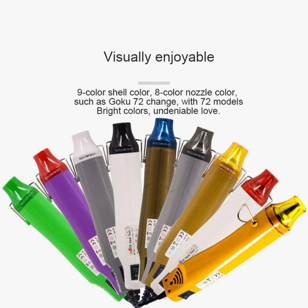 multicolor mini air gun 300w max 200 temperature diy use electric power tool portable digital heat gun with seat shrink
multicolor mini air gun 300w max 200 temperature diy use electric power tool portable digital heat gun with seat shrink