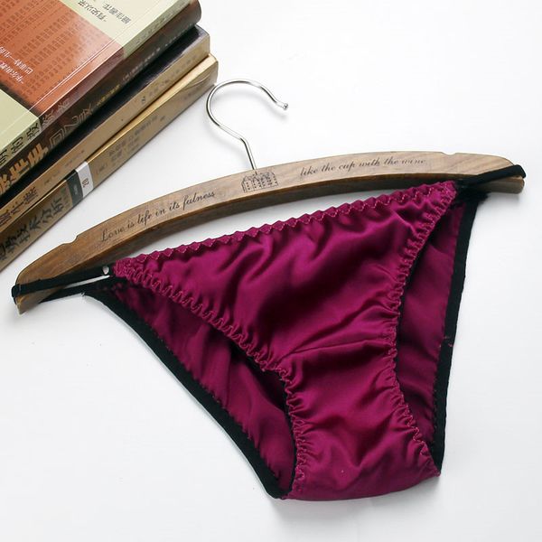 women pure silk panties 100 real silk briefs for lady women with elastic waist underwear plus size, Black;pink
women pure silk panties 100 real silk briefs for lady women with elastic waist underwear plus size, Black;pink