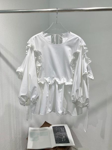 2020 summer new women puff sleeve bow white blouse female loose shirt ddxgz2
2020 summer new women puff sleeve bow white blouse female loose shirt ddxgz2