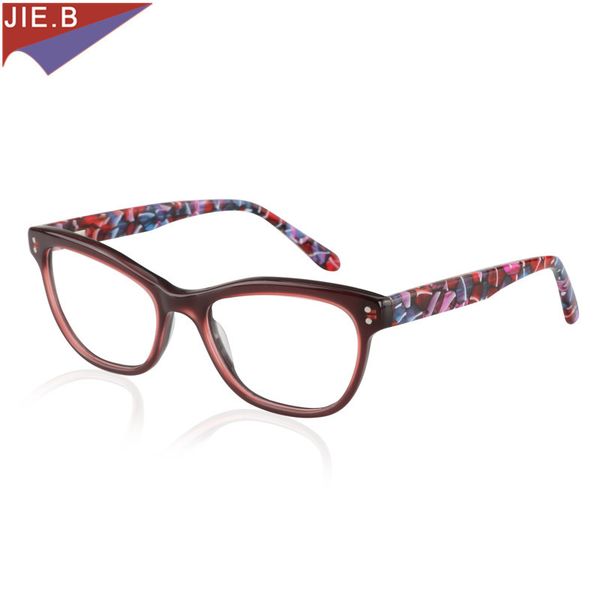 2017 fashion brand women cat eye acetate eyeglasses frame women prescription eyeglasses female myopia eyewear frame, Black
2017 fashion brand women cat eye acetate eyeglasses frame women prescription eyeglasses female myopia eyewear frame, Black