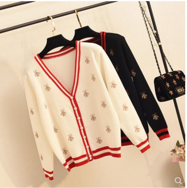 горячий продавать! 2020 новый короткий кардиган женщины с длинным рукавом вязаные свитера кардиганы осень зима женские свитера размер s-l, White;black 
горячий продавать! 2020 новый короткий кардиган женщины с длинным рукавом вязаные свитера кардиганы осень зима женские свитера размер s-l, White;black