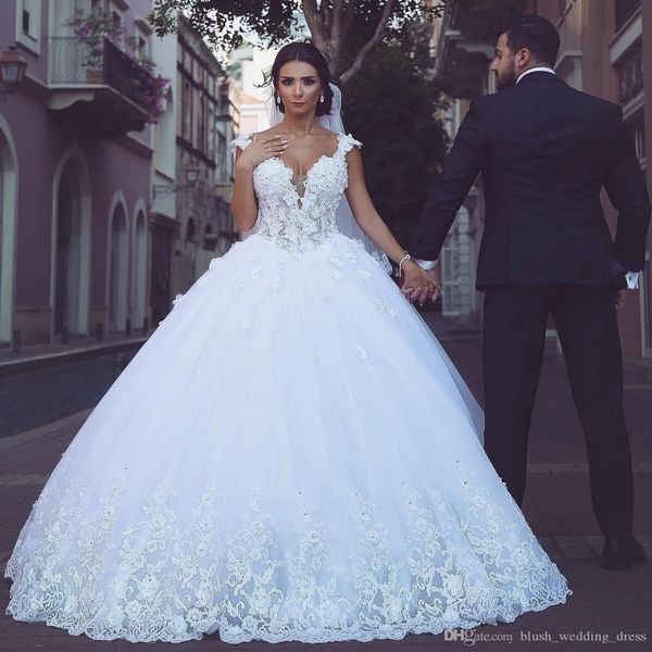 vestios de novia backless wedding dresses v-neck sleeveless lace up back lace appliques bridal gowns with long train wedding dresses, White
vestios de novia backless wedding dresses v-neck sleeveless lace up back lace appliques bridal gowns with long train wedding dresses, White