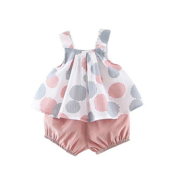 summer baby girls повседневная без рукавов ремешок в горошек с принтом футболка + шорты костюм костюм комплект, White
summer baby girls повседневная без рукавов ремешок в горошек с принтом футболка + шорты костюм костюм комплект, White