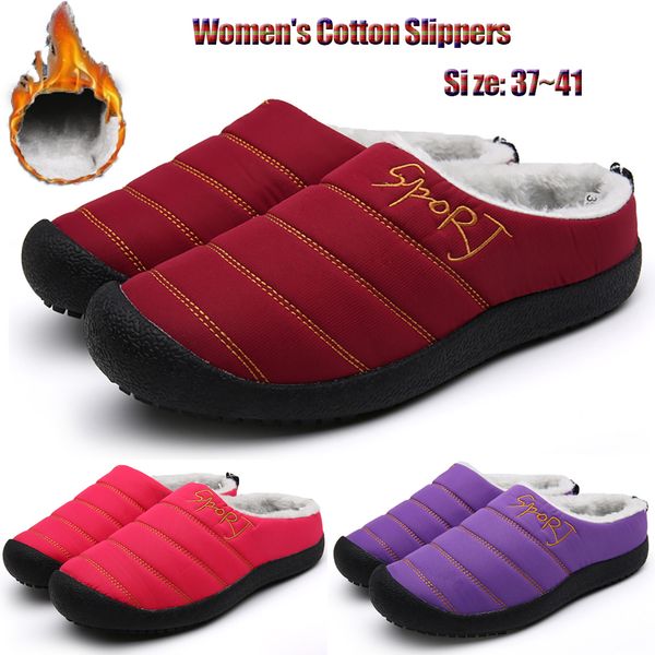 2019 winter women home slippers soft furry warm slippers non-slip home shoes for ladies female solid basic flat indoor shoes d25, Black
2019 winter women home slippers soft furry warm slippers non-slip home shoes for ladies female solid basic flat indoor shoes d25, Black