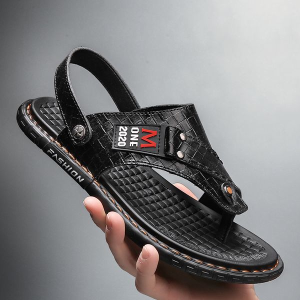 leather men's shoes summer sandals fashion outdoor beach outdoor walking sandals moccasins sneakers slippers, Black
leather men's shoes summer sandals fashion outdoor beach outdoor walking sandals moccasins sneakers slippers, Black