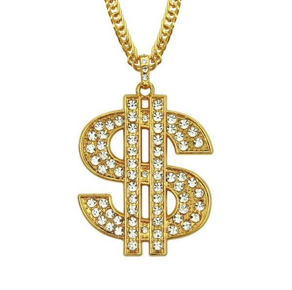 new hip-hop night club exaggerates golden chain us dollar symbol golden necklace fashion personality pendant for men and w, Black
new hip-hop night club exaggerates golden chain us dollar symbol golden necklace fashion personality pendant for men and w, Black