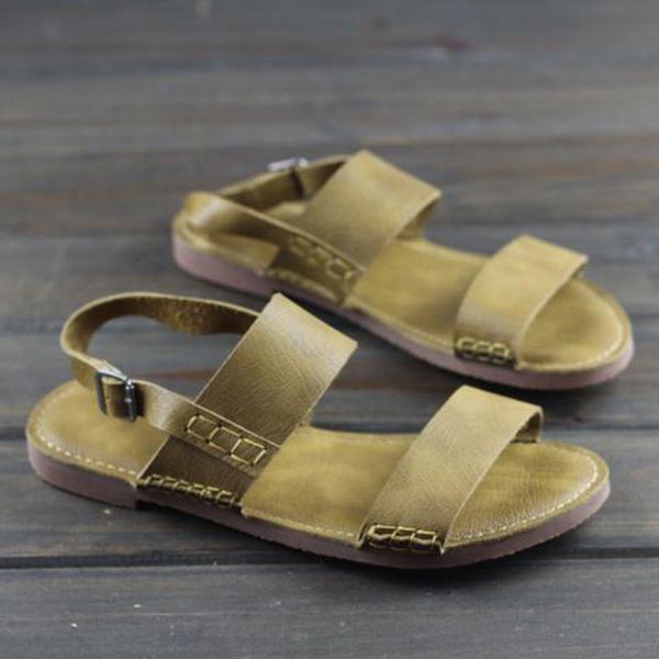 women's sandals summer shoes 100% genuine leather gladiator sandals women open toe beach shoes female footwear (016-2, Black
women's sandals summer shoes 100% genuine leather gladiator sandals women open toe beach shoes female footwear (016-2, Black