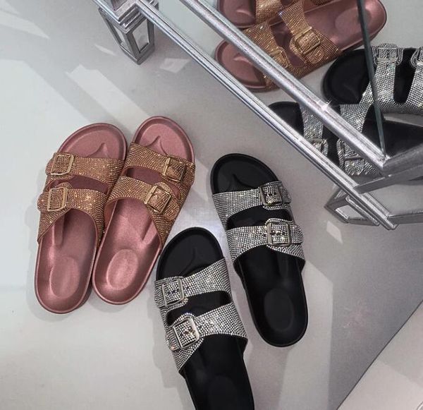 women slipper european and american women's shoes summer sandals slippers european and american crystal shoes, Black
women slipper european and american women's shoes summer sandals slippers european and american crystal shoes, Black