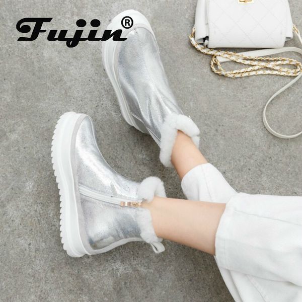 fujin women snow boots fashion plush keep warm thick bottom breathable round toe platform leisure zipper flat women short boots, Black
fujin women snow boots fashion plush keep warm thick bottom breathable round toe platform leisure zipper flat women short boots, Black