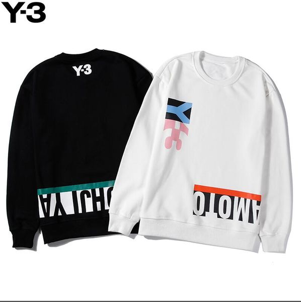 2019 men's and women's y-3winter new fashion sports sweater printing short-sleeved embroidered cotton men's sweater -5, Black
2019 men's and women's y-3winter new fashion sports sweater printing short-sleeved embroidered cotton men's sweater -5, Black