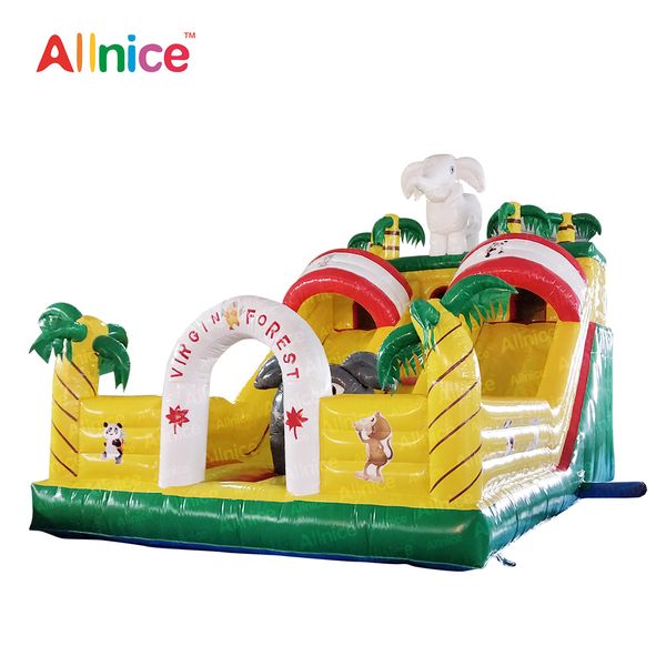 allnice toya outdoor sports inflatable slide inflatable castle children's paradise outdoor play happy slide castle park 
allnice toya outdoor sports inflatable slide inflatable castle children's paradise outdoor play happy slide castle park
