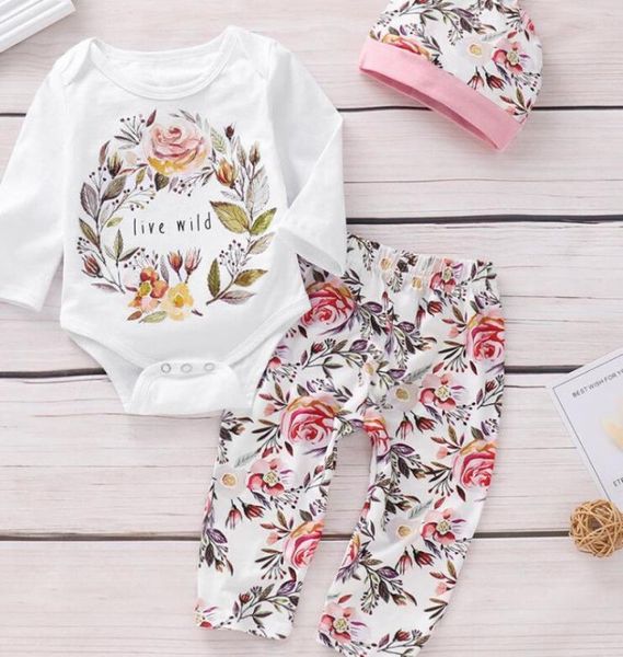 pudcoco girl clothes newborn baby girls casual flower cotton romper long pants hat outfits clothes 0-2t, White
pudcoco girl clothes newborn baby girls casual flower cotton romper long pants hat outfits clothes 0-2t, White