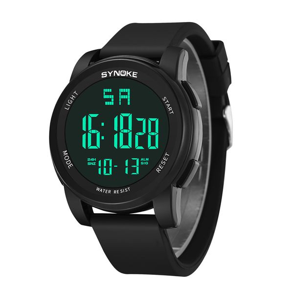 synoke men's multi function sports watch led digital dual multi function led digital movement watch relogio masculino, Slivery;brown
synoke men's multi function sports watch led digital dual multi function led digital movement watch relogio masculino, Slivery;brown
