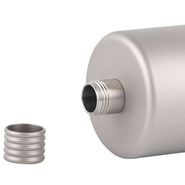 abuo-200ml titanium cylindrical drinkware outdoor portable wine flask travel ultralight flagon bottle water bottle 
abuo-200ml titanium cylindrical drinkware outdoor portable wine flask travel ultralight flagon bottle water bottle