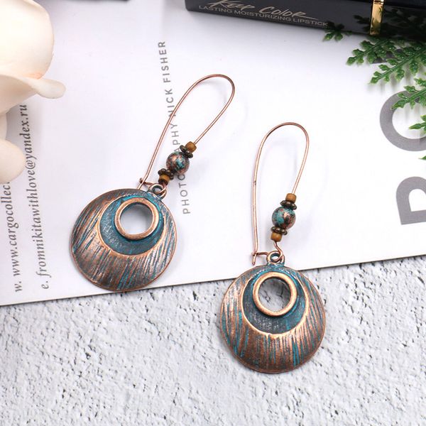 bohemian fashion jewelry vintage earrings circle pendant dangle earrings s447, Silver
bohemian fashion jewelry vintage earrings circle pendant dangle earrings s447, Silver