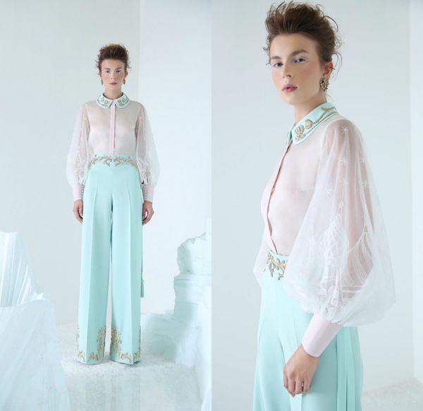 a line prom dresse pants long neck long sleeve tulle satin applique two pieces party dress floor length robes de soirée, Black
a line prom dresse pants long neck long sleeve tulle satin applique two pieces party dress floor length robes de soirée, Black
