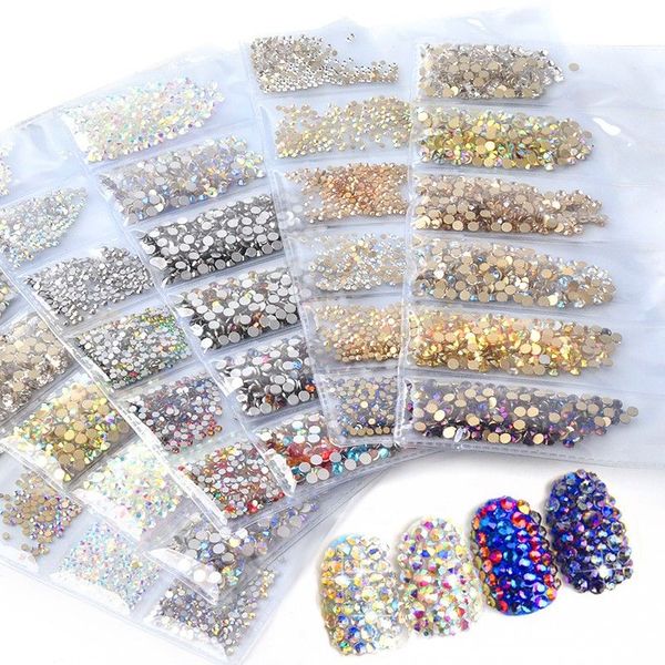 1pack charm crystal(ss3-ss10) nail art rhinestone decorations mixed 6 colors flat-back glass gems 3d manicure design accessory30, Silver;gold
1pack charm crystal(ss3-ss10) nail art rhinestone decorations mixed 6 colors flat-back glass gems 3d manicure design accessory30, Silver;gold