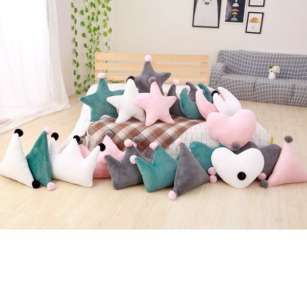 45cm new sofa cushion room decoration kids sleeping doll super plush pillow lovely stuffed heart moon crown star shape toys
45cm new sofa cushion room decoration kids sleeping doll super plush pillow lovely stuffed heart moon crown star shape toys